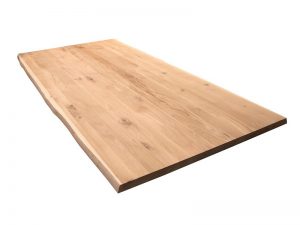Eichen Tischplatte mit Baumkante